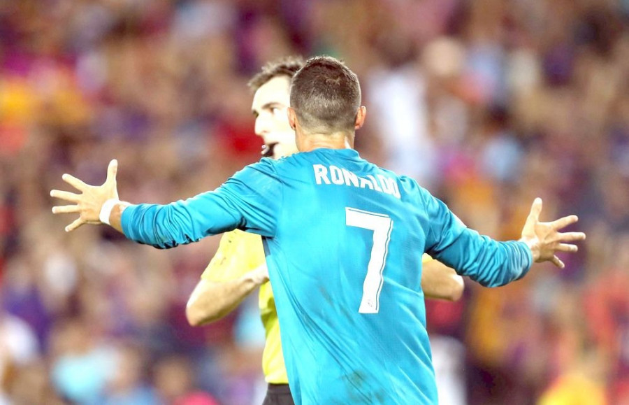 Ronaldo sancionado con cinco partidos