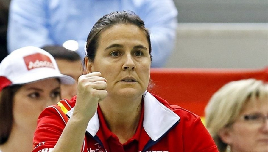 Conchita Martínez: "Garbiñe tiene que concentrarse en jugar al tenis"