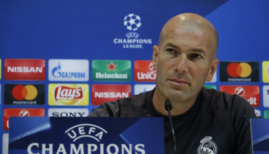 Zidane: "Algunos pueden estar preocupados; yo nunca"