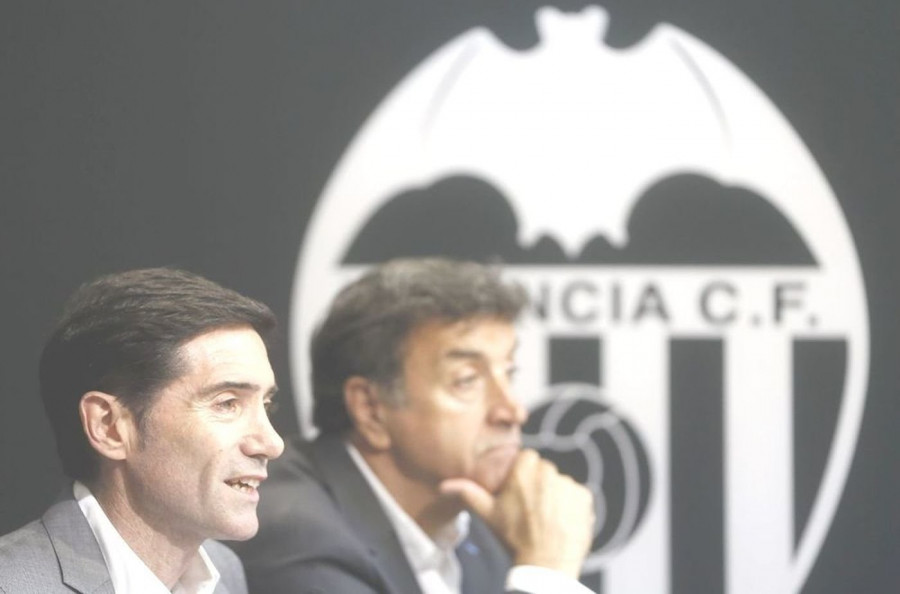 Marcelino: "Vamos a devolver al Valencia a los puestos altos"