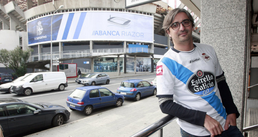 Diego González Rivas: "En A Coruña hay una afición tremendísima al Depor, la gente es muy fiel"