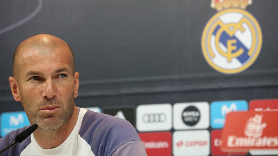 Zidane: "Ahora el Barcelona va a ganar la Liga y el Real Madrid no vale nada"