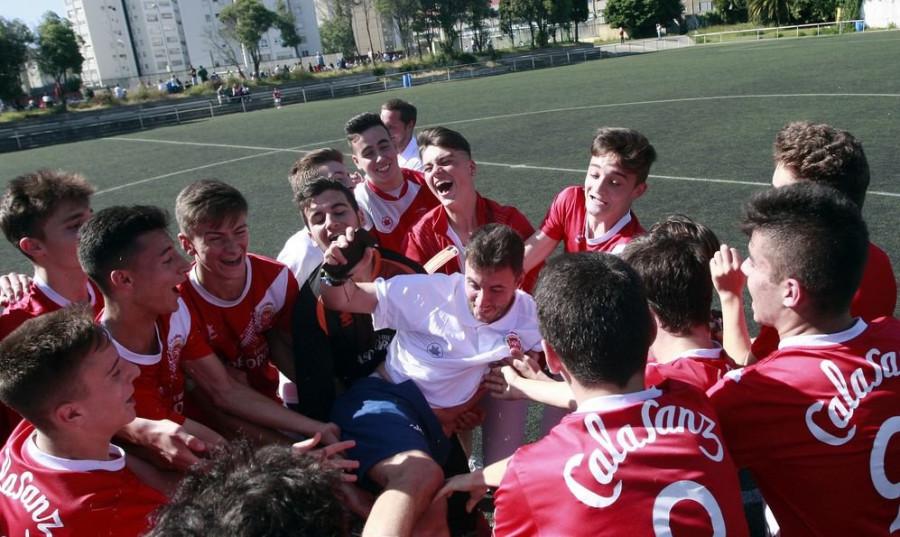 El Calasanz hace historia y rompe la racha del Depor B