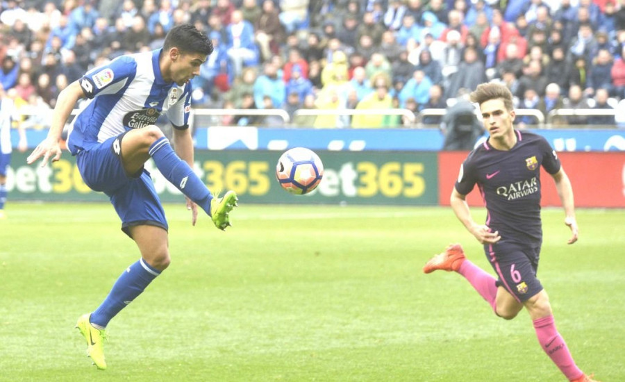 Todos los jugadores del Depor tuvieron protagonismo