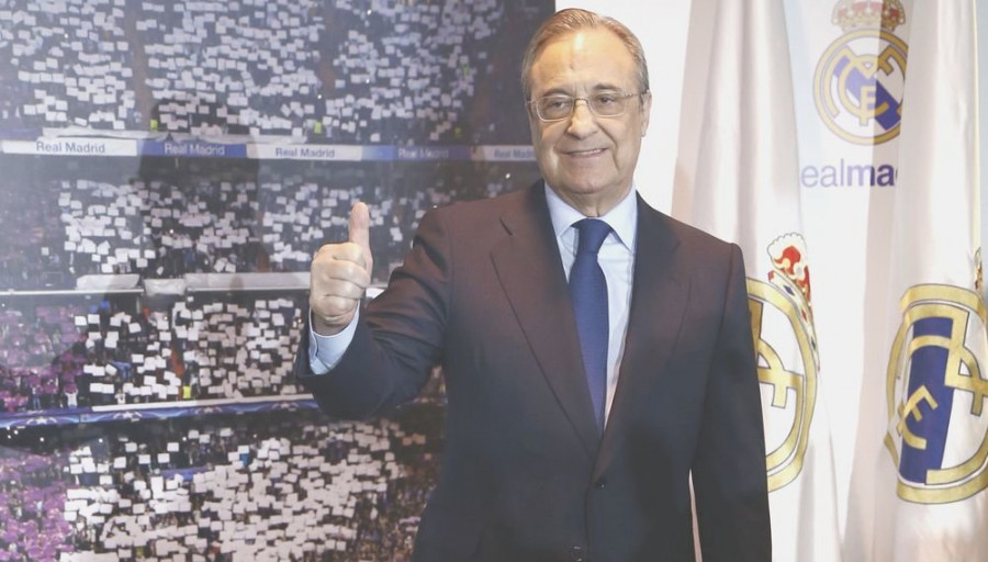 Florentino Pérez: "El Real Madrid unido es prácticamente indestructible"