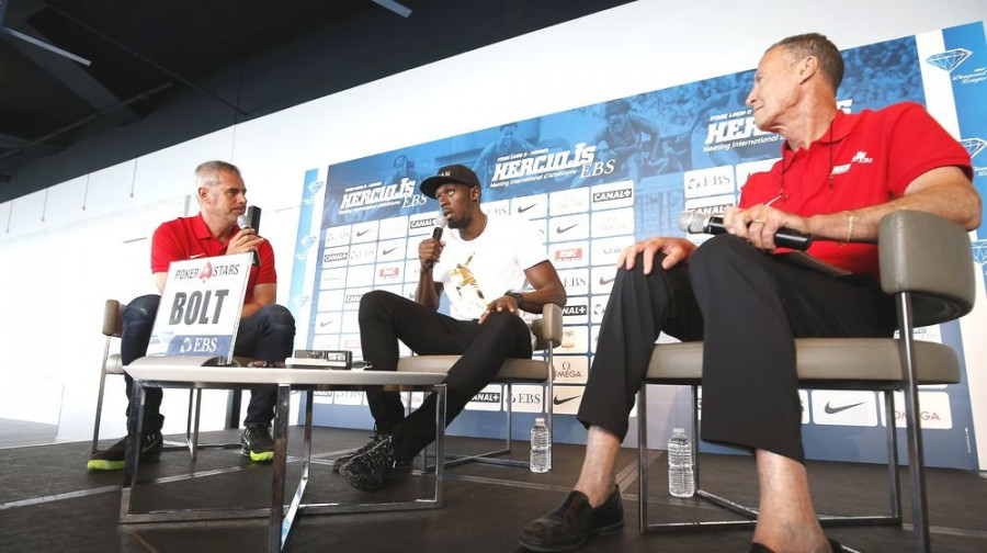 Bolt: "Estoy entrenando bien, me siento mucho mejor en los últimos días"