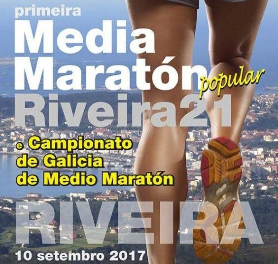Riveira coronará a los reyes gallegos de media maratón