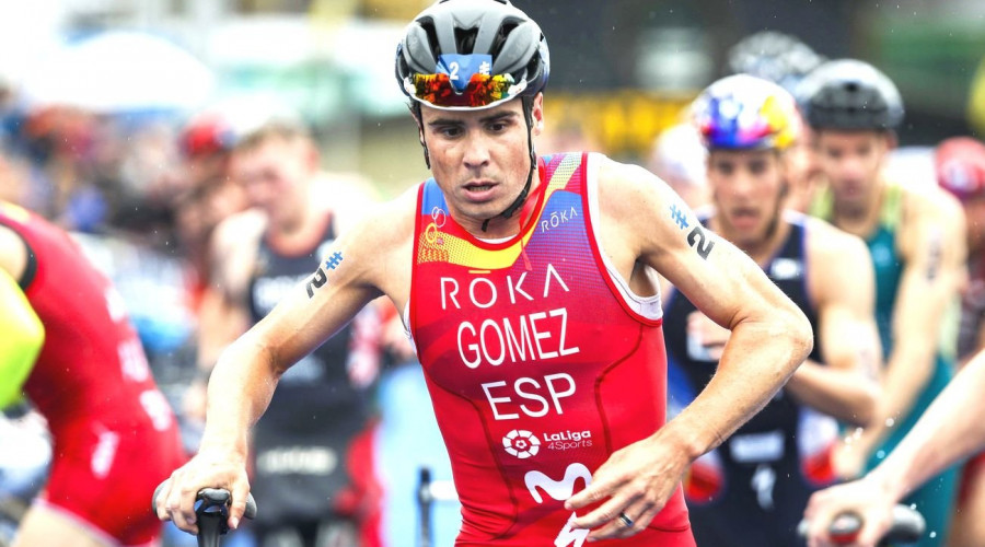 Gómez Noya, subcampeón del mundo