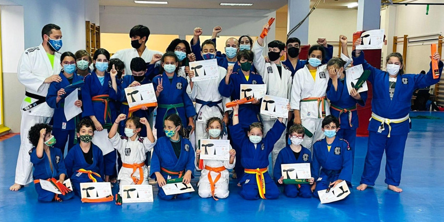 El Judo Club UDC pone el broche de oro a su temporada