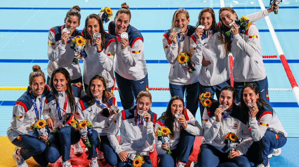 España logra su segunda plata olímpica en waterpolo femenino tras caer ante Estados Unidos