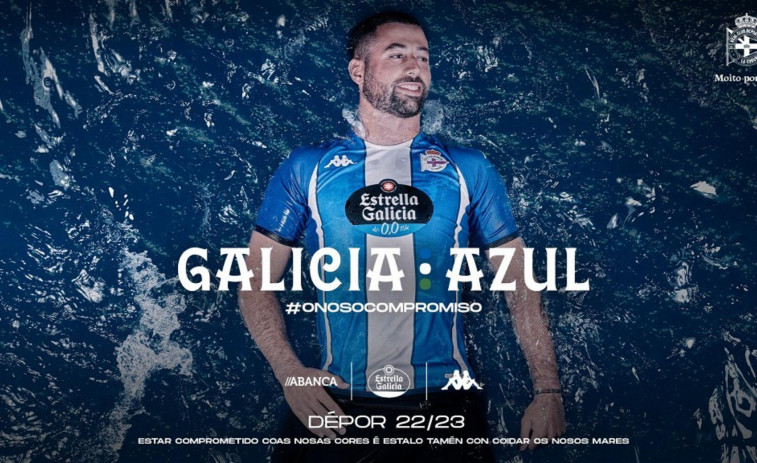 Vuelve a las tiendas la camiseta 'Galicia Azul'