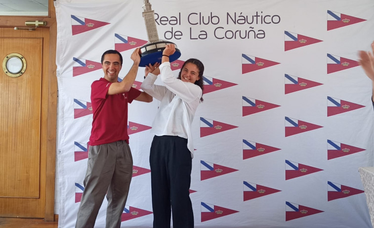 Jorge y Marta Tábara arrasan en el 50º Trofeo Ciudad de La Coruña de Snipe