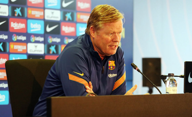 Koeman critica el trato de Laporta y los nuevos fichajes