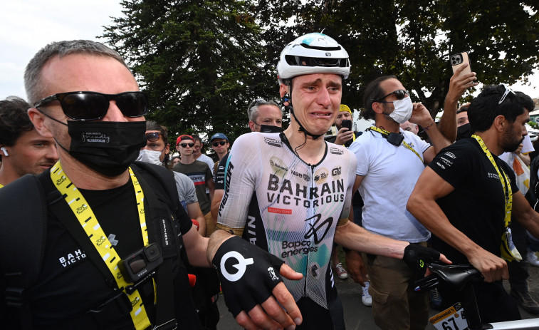 Mohoric gana en la 'foto de llegada' la etapa más rápida del Tour