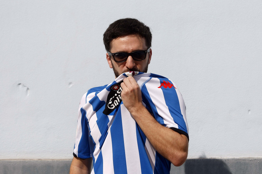 Nico García, seguidor del Depor de Buenos Aires: "En A Coruña se vive el fútbol muy parecido a Argentina"