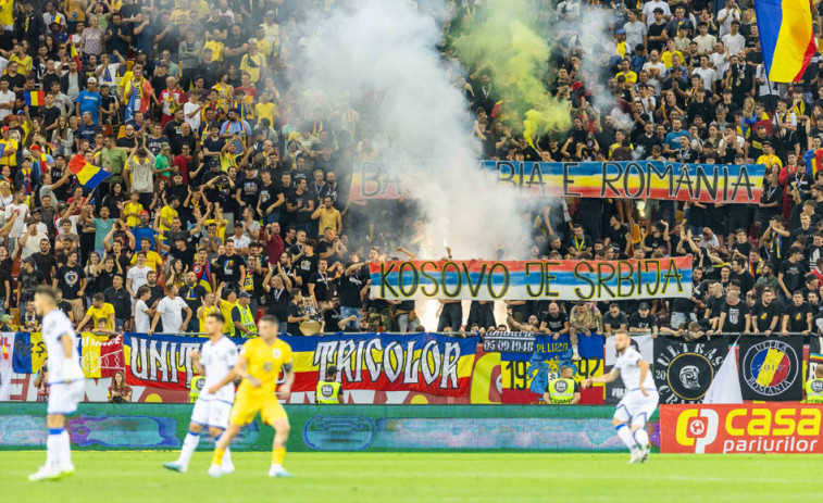 La UEFA abre expediente a Rumanía por los gritos contra Kosovo