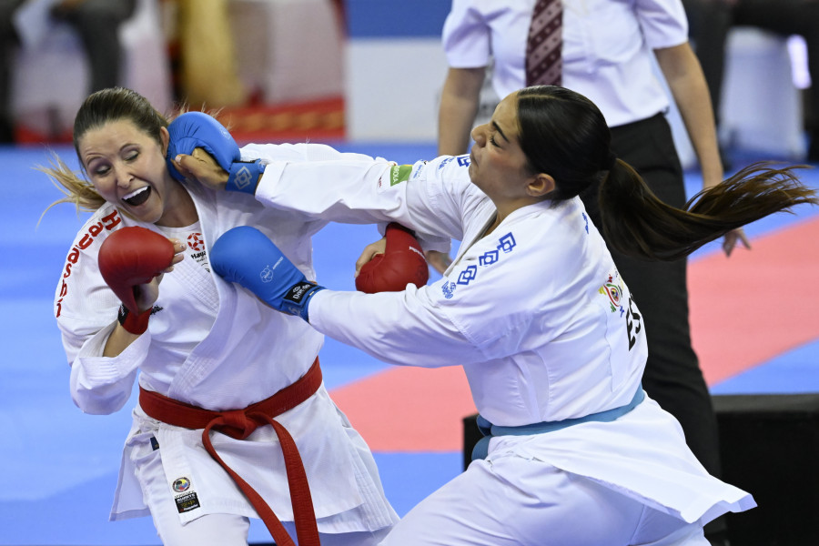 María Torres cae en la final de kumite +68 k
