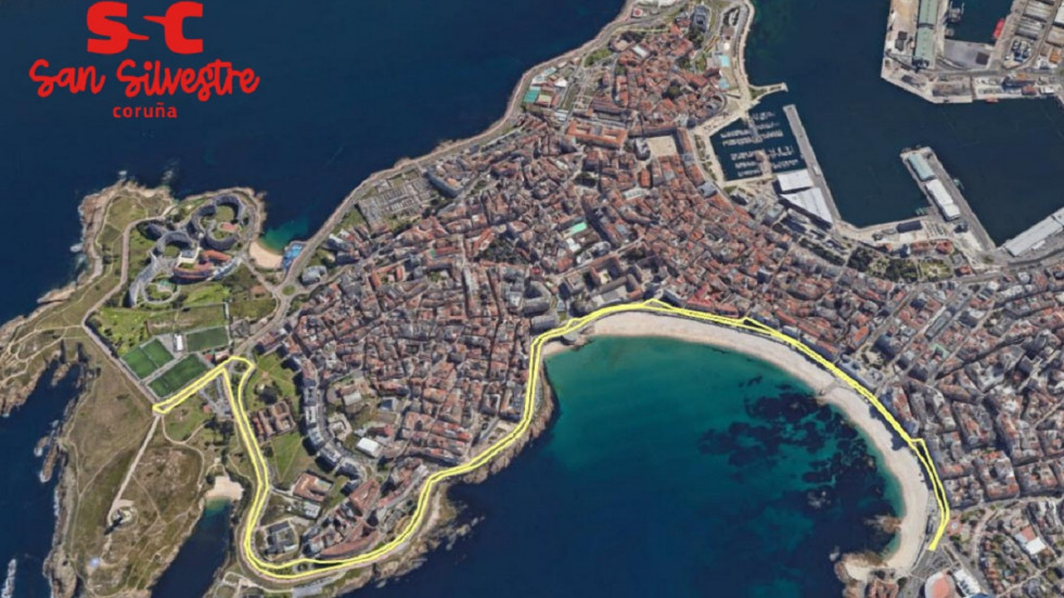 La San Silvestre Coruña contará con un recorrido alternativo