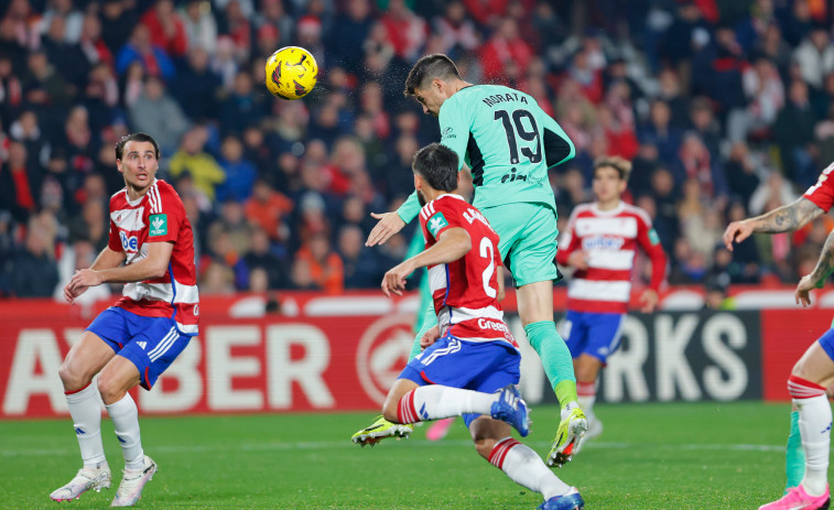 Un gol de Morata da la victoria al Atlético en Granada (0-1)