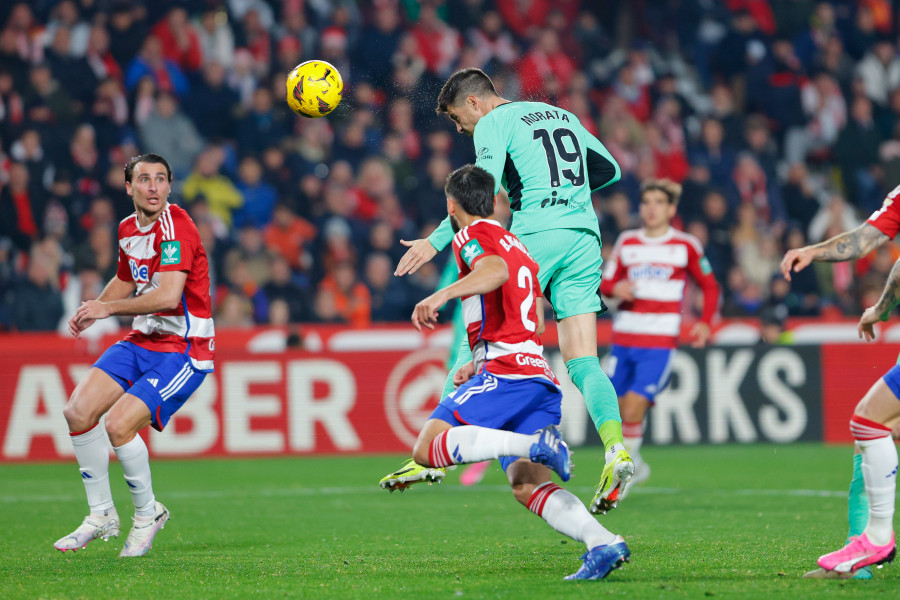 Un gol de Morata da la victoria al Atlético en Granada (0-1)