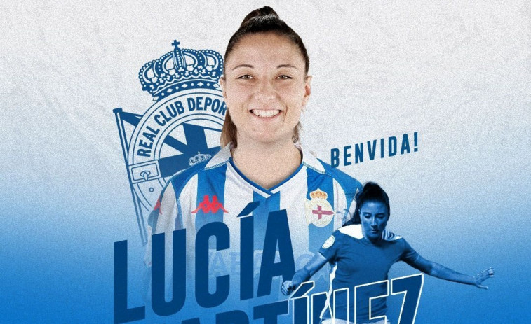 Lucía Martínez completa el puzle del Depor Abanca