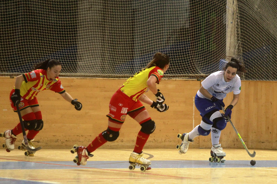 El HC Coruña Feminino se lleva el segundo asalto contra el Manlleu (5-3)