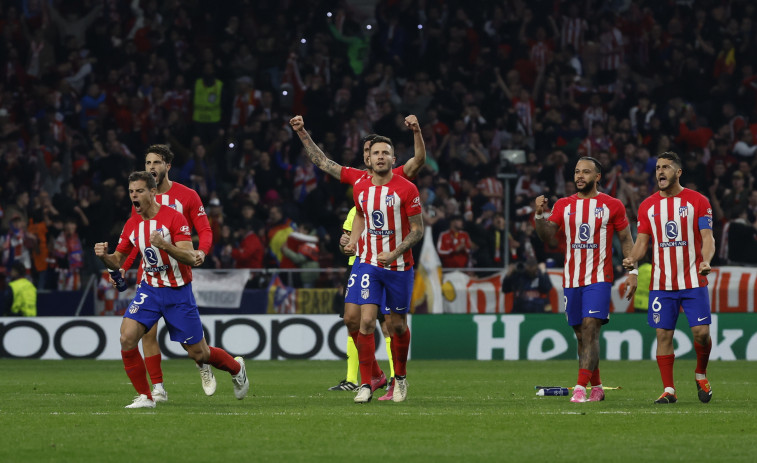 El Atlético de Madrid avanza a cuartos de la Champions tras eliminar al Inter (2-1)