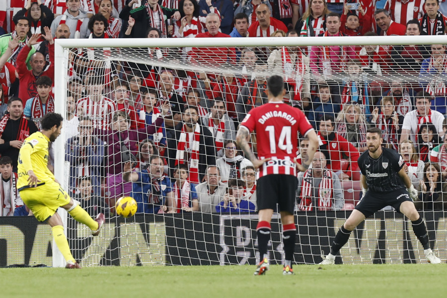1-1 | Parejo, de penalti discutido, agua la fiesta del Athletic en el minuto 94