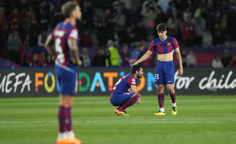 Los errores defensivos acaban con el sueño europeo del Barcelona (1-4)