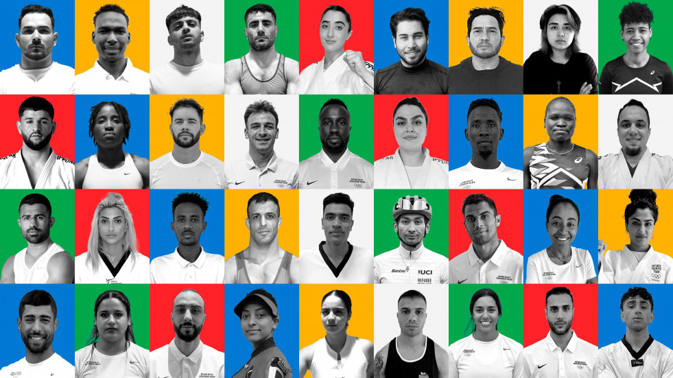 Treinta y seis deportistas de once países formarán en París el equipo de refugiados