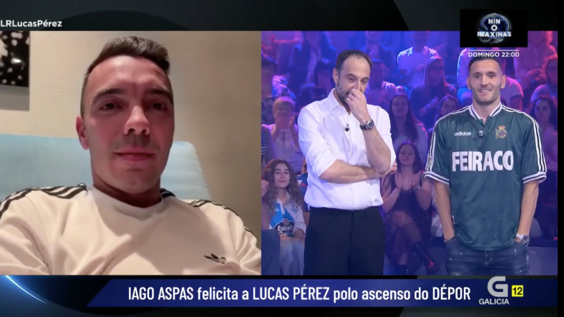 Land Rober gewinnt das Derby zwischen Lucas Pérez und Iago Aspas