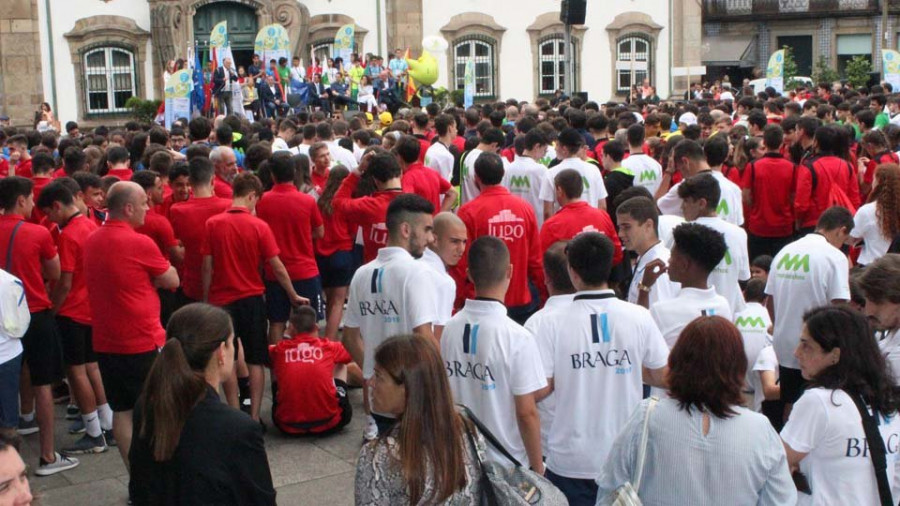 Los XIII Xogos do Eixo Atlántico arrancan en la ciudad de Braga