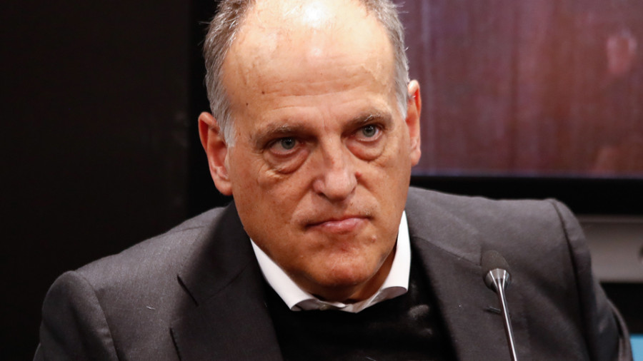 Javier Tebas, el ‘halcón’ del fútbol profesional