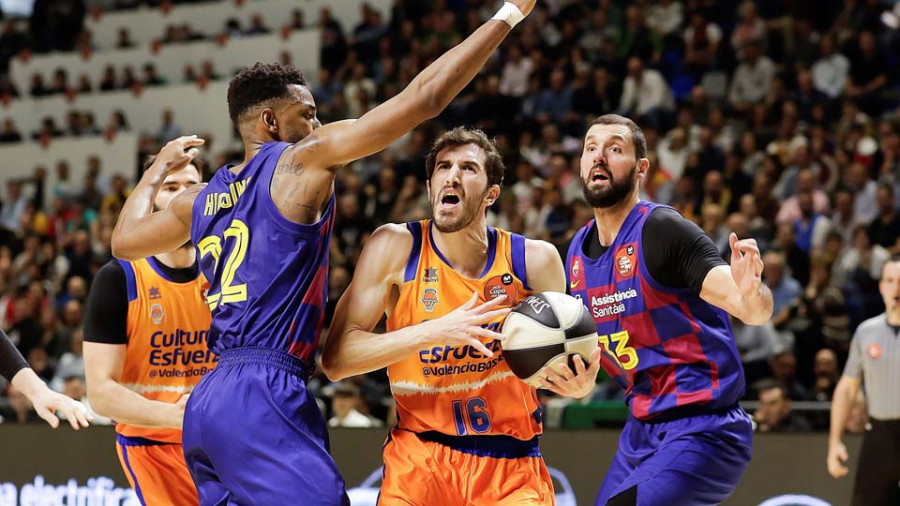 El Valencia Basket destrona al campeón, el Barcelona