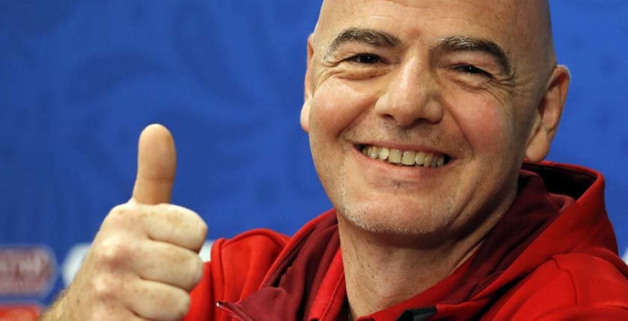 La FIFA celebra 7 años de Infantino, con nueva gobernanza y aumento de ingresos