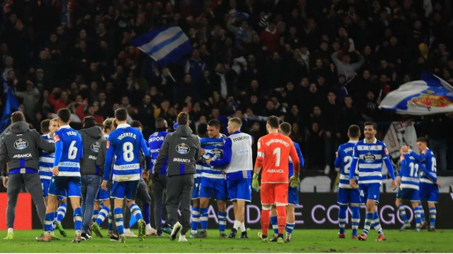 Llueve menos en el Depor