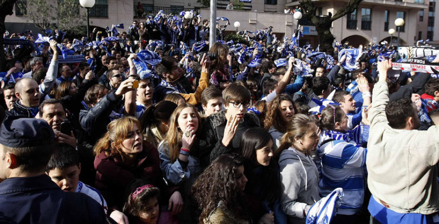 ‘Riazor Blues’ convoca un recibimiento muy especial