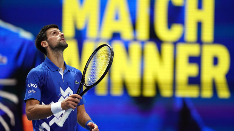 Novak Djokovic no da opción alguna a Diego Schwartzman