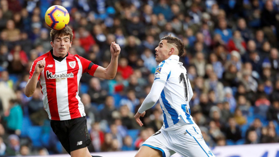 La Real supera al Athletic con dos goles de bandera