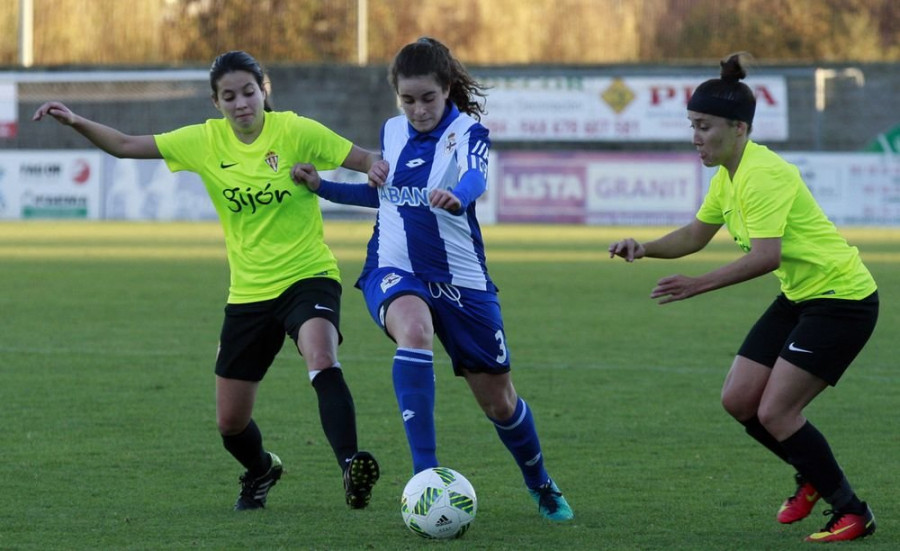 Tere y Nuria brillan en la victoria del Depor ante el Ave Fénix