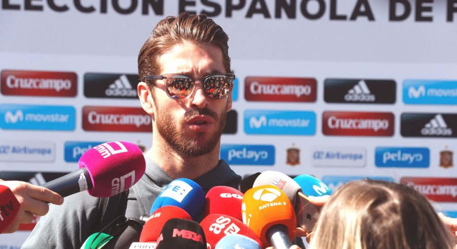 Sergio Ramos: "La nota de la temporada la marcan siempre los títulos"