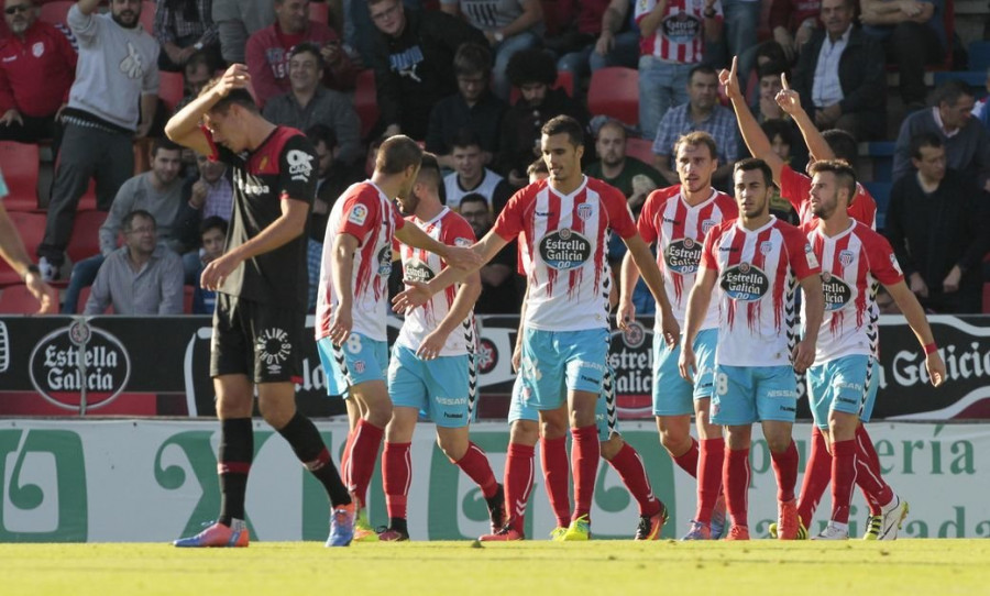 El Lugo aprende la lección ante los colistas y derrota al Mirandés (2-1)