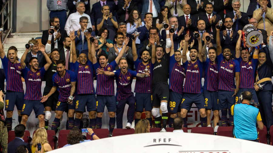 El Barcelona, campeón
