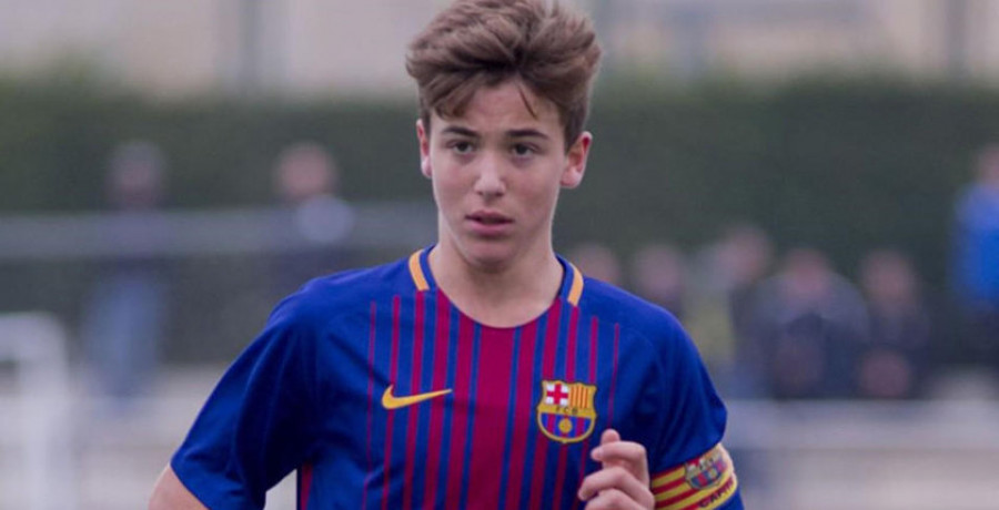El coruñés Nico González y la sub-17 ya se encuentran en Macedonia
