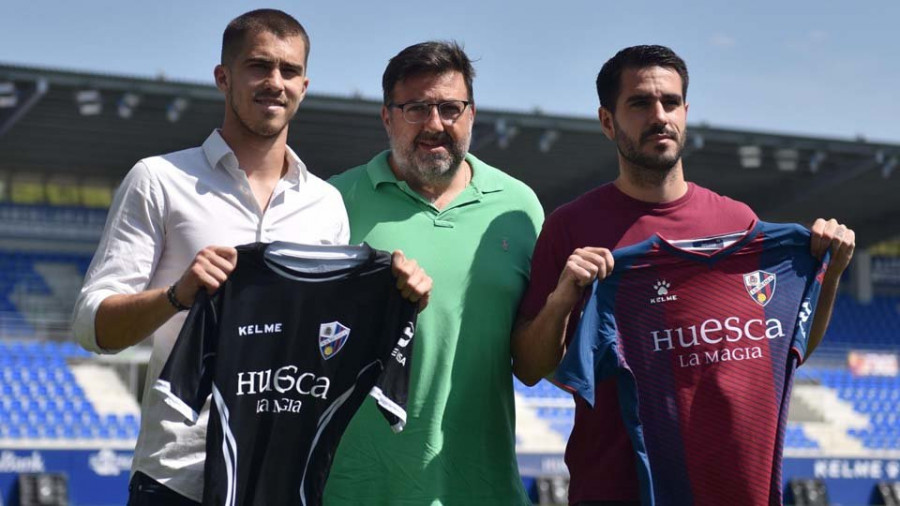El Huesca cierra la puerta de salida a Pablo Insua