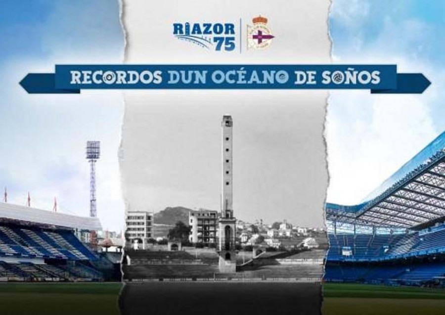 Una exposición rinde homenaje a  los 75 años de Riazor