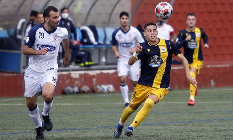 La peculiar situación de Manu Mosquera en el Depor