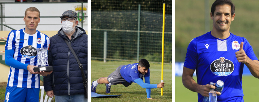 El Depor ya tiene a sus tres capitanes