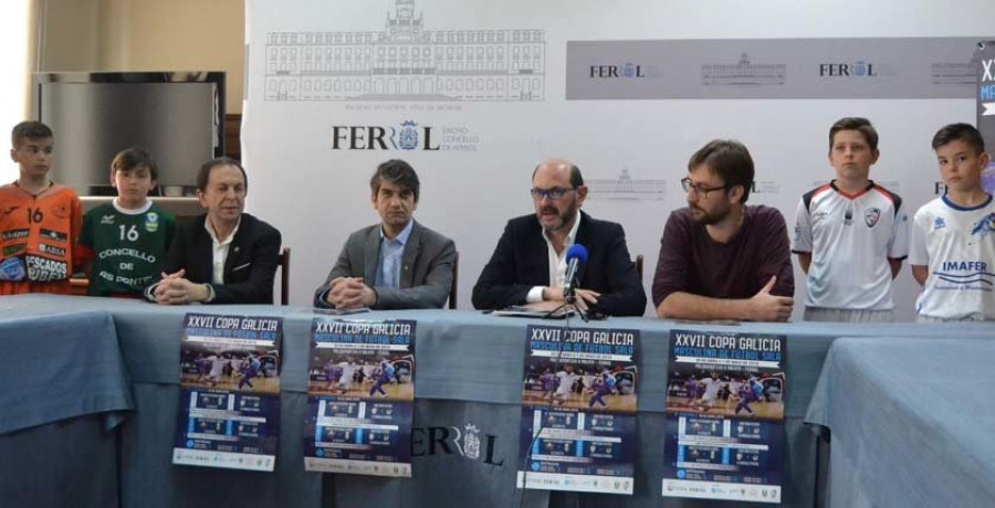 La competición autonómica fue presentada en Ferrol