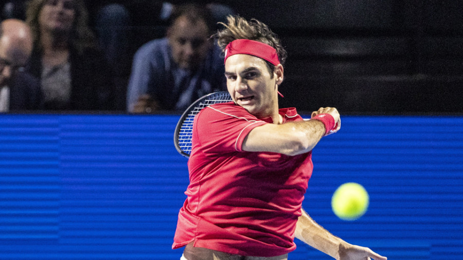 Los recuerdos de la carrera de Federer, a subasta en Londres